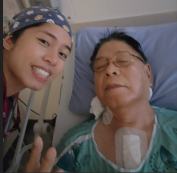 Ottawa Heart Institute's nurse Talia after bypass operation in Sept 2024